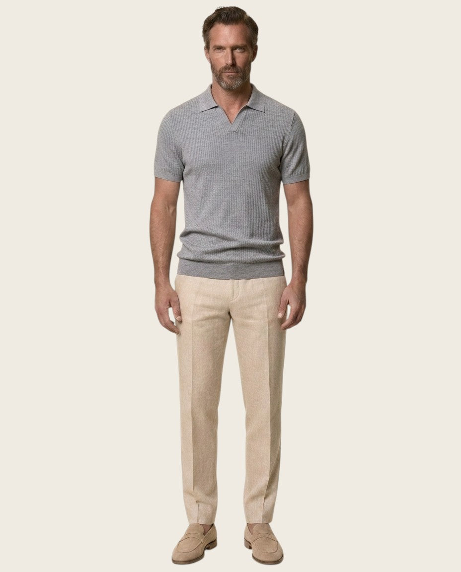 The Dover Ribbed Polo