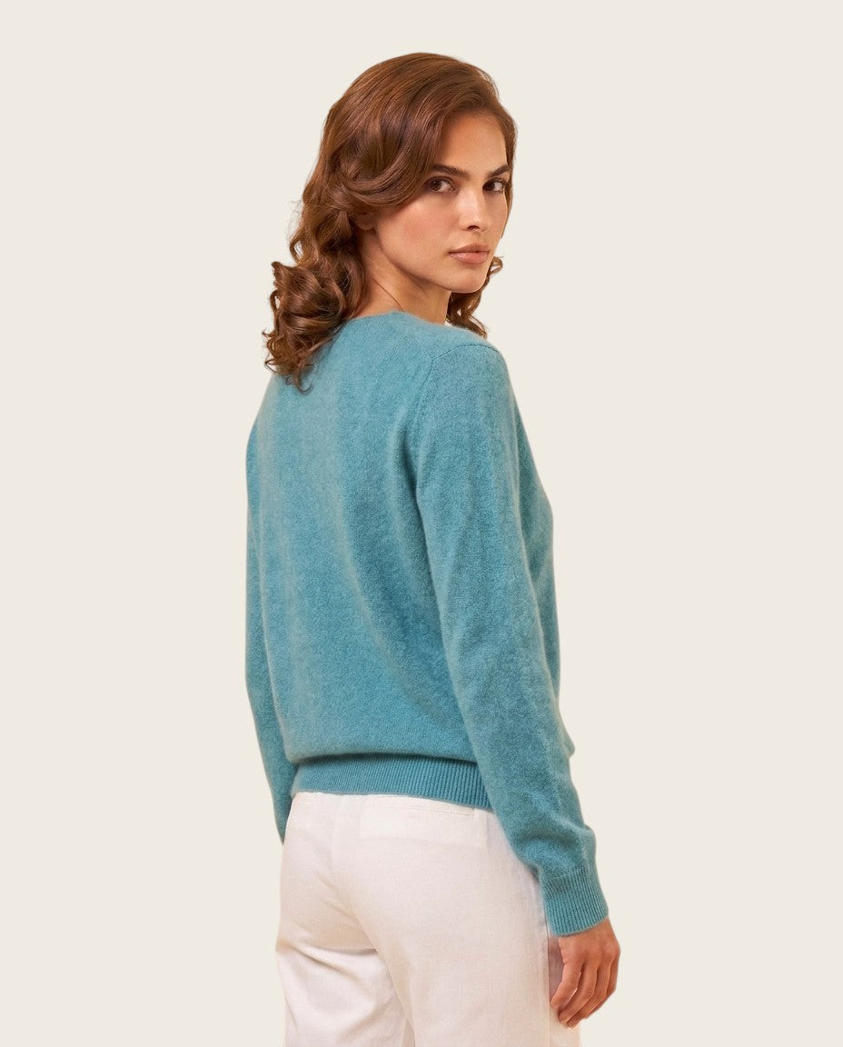 The Marchmain Wool Sweater - V-Neck