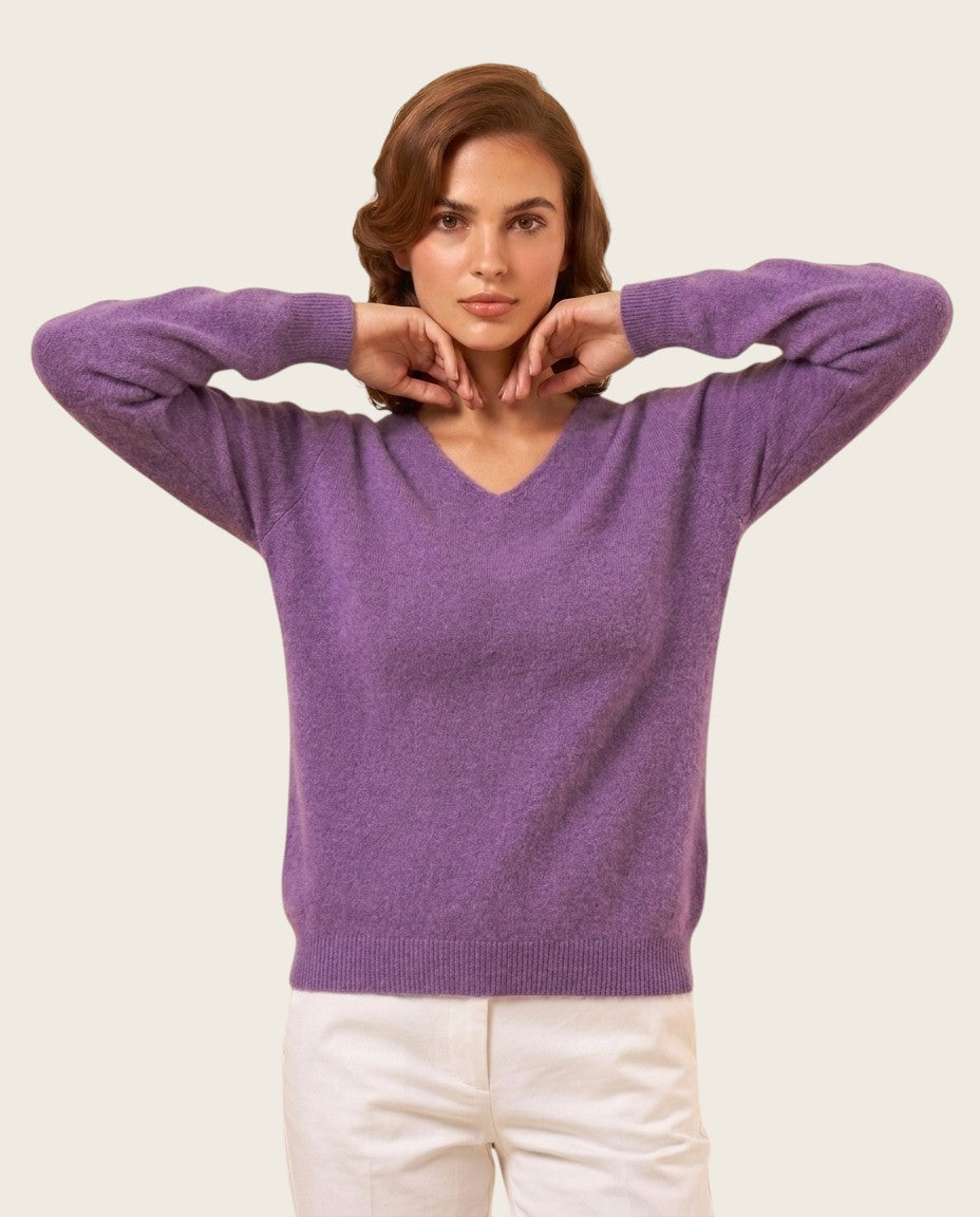 The Marchmain Wool Sweater - V-Neck