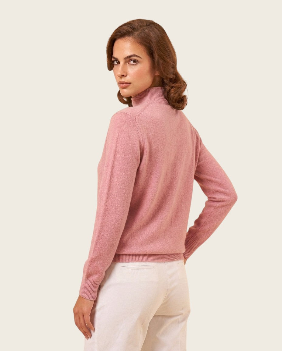 The Marchmain Wool Sweater - Mock Neck
