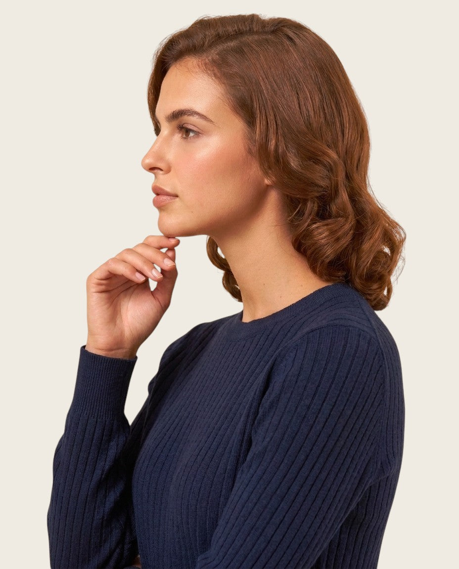 The Pellinore Cotton Sweater - Crew Neck