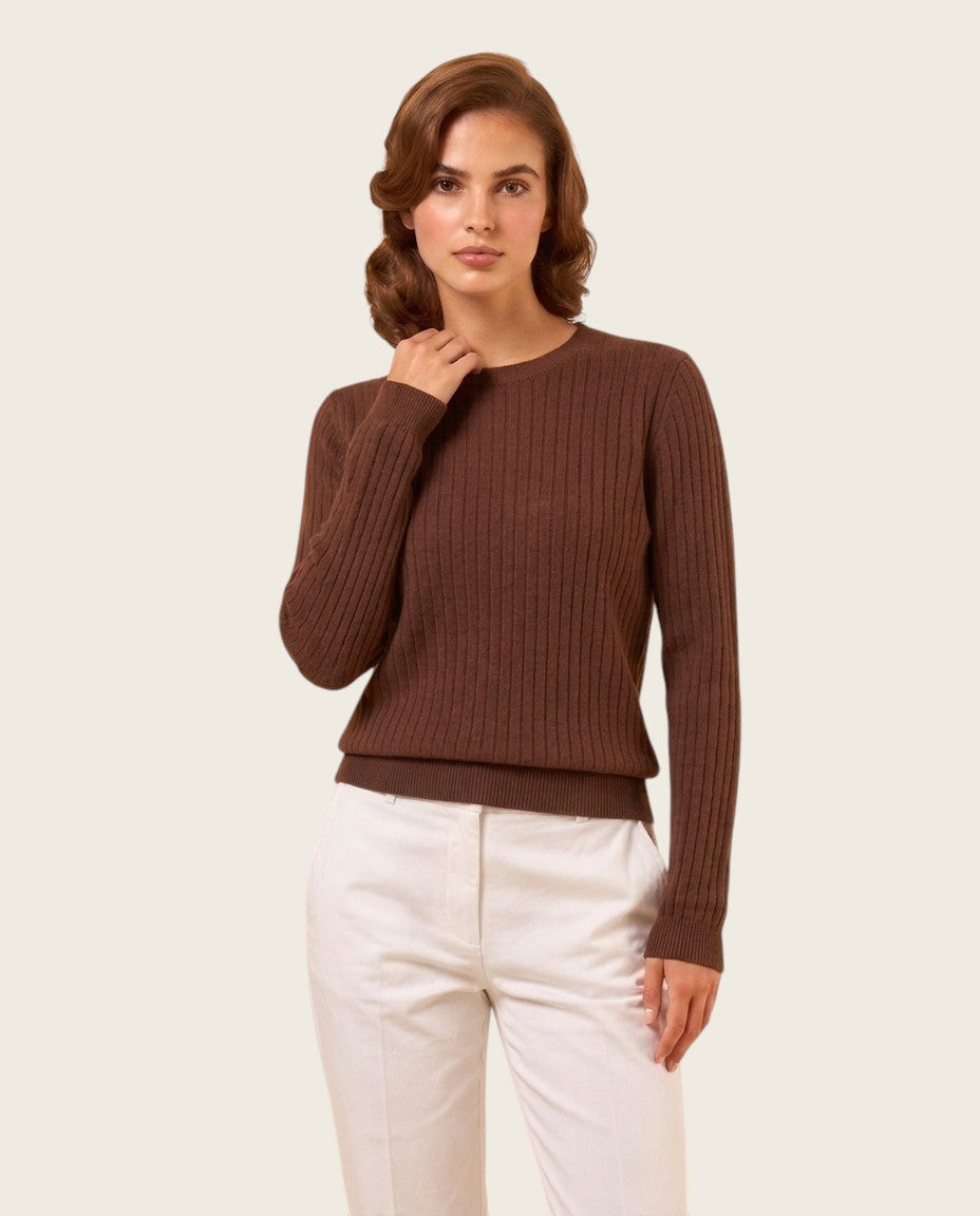 The Pellinore Cotton Sweater - Crew Neck