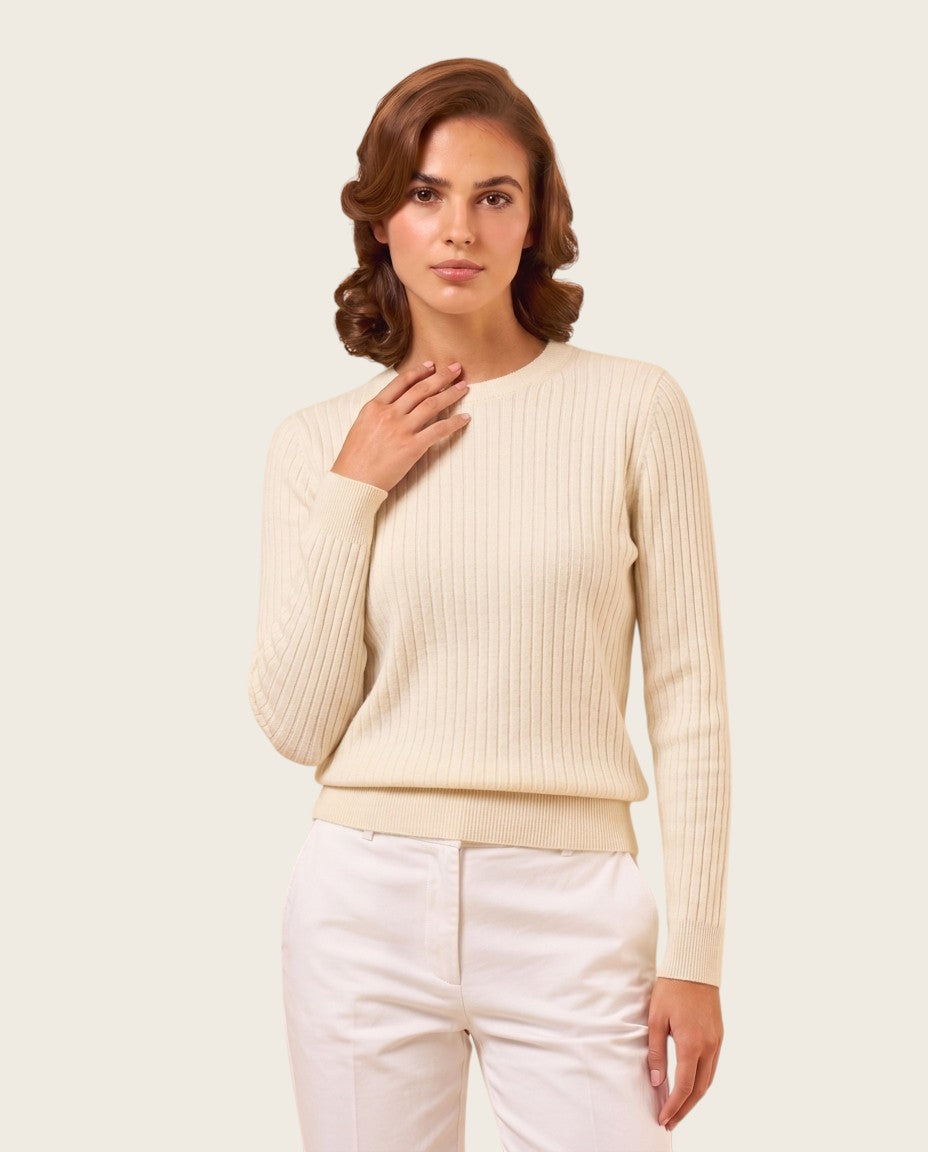 The Pellinore Cotton Sweater - Crew Neck