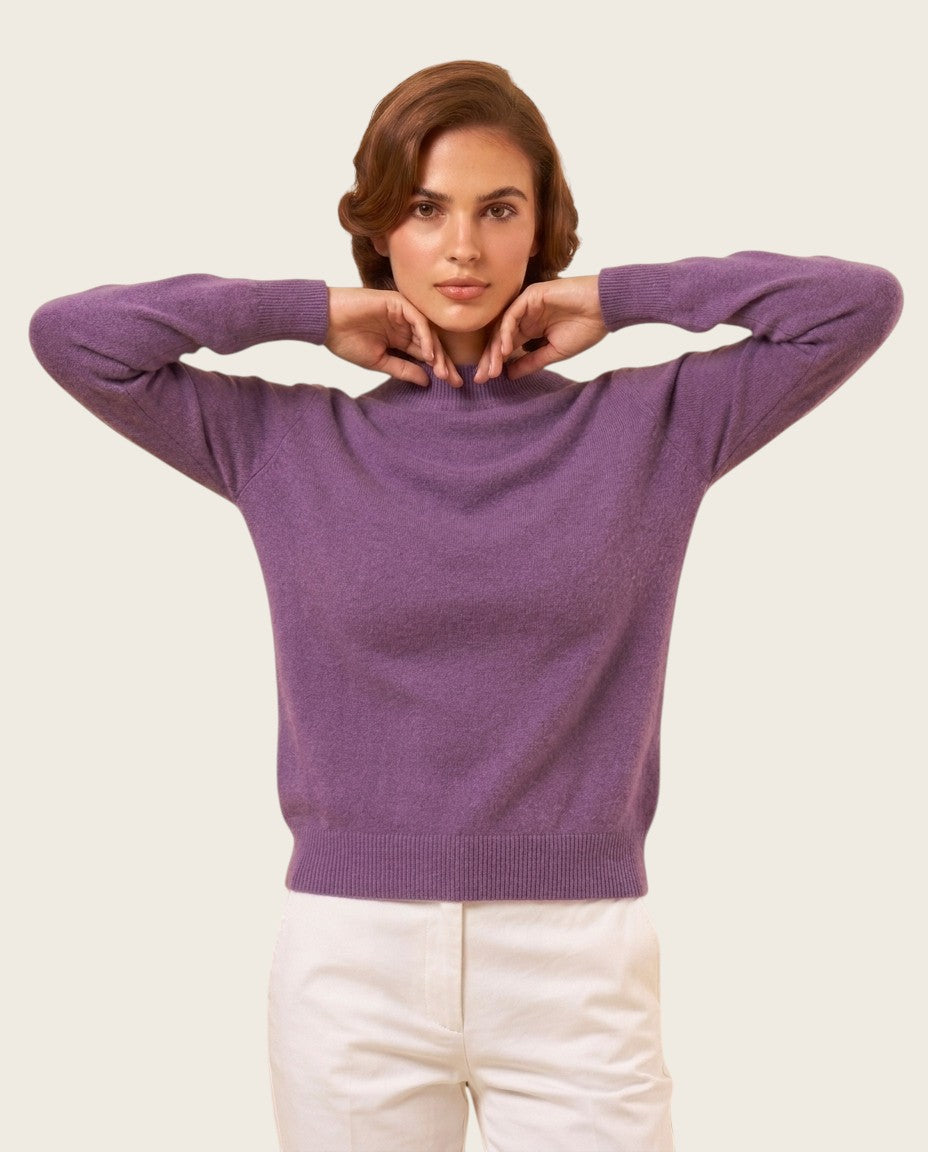 The Marchmain Wool Sweater - Mock Neck