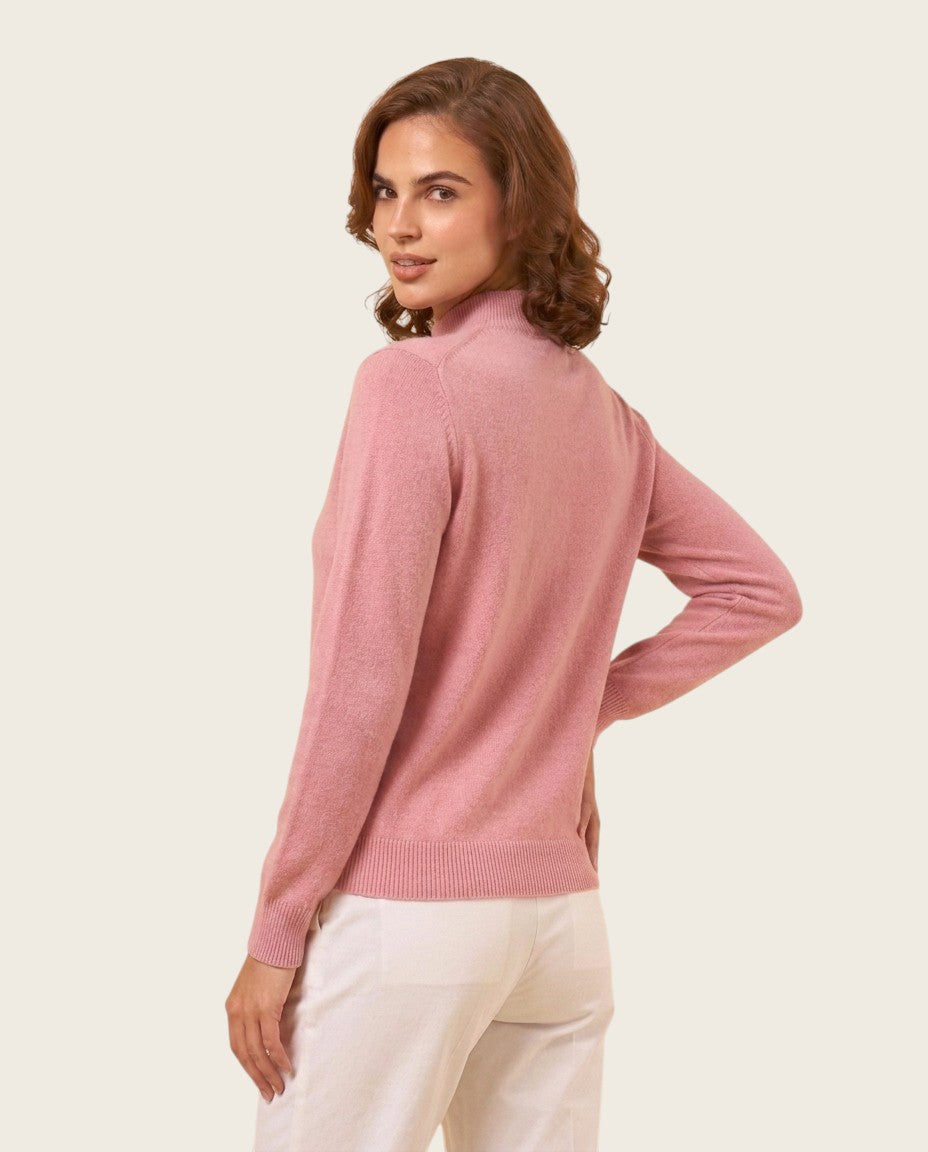The Marchmain Wool Sweater - Mock Neck