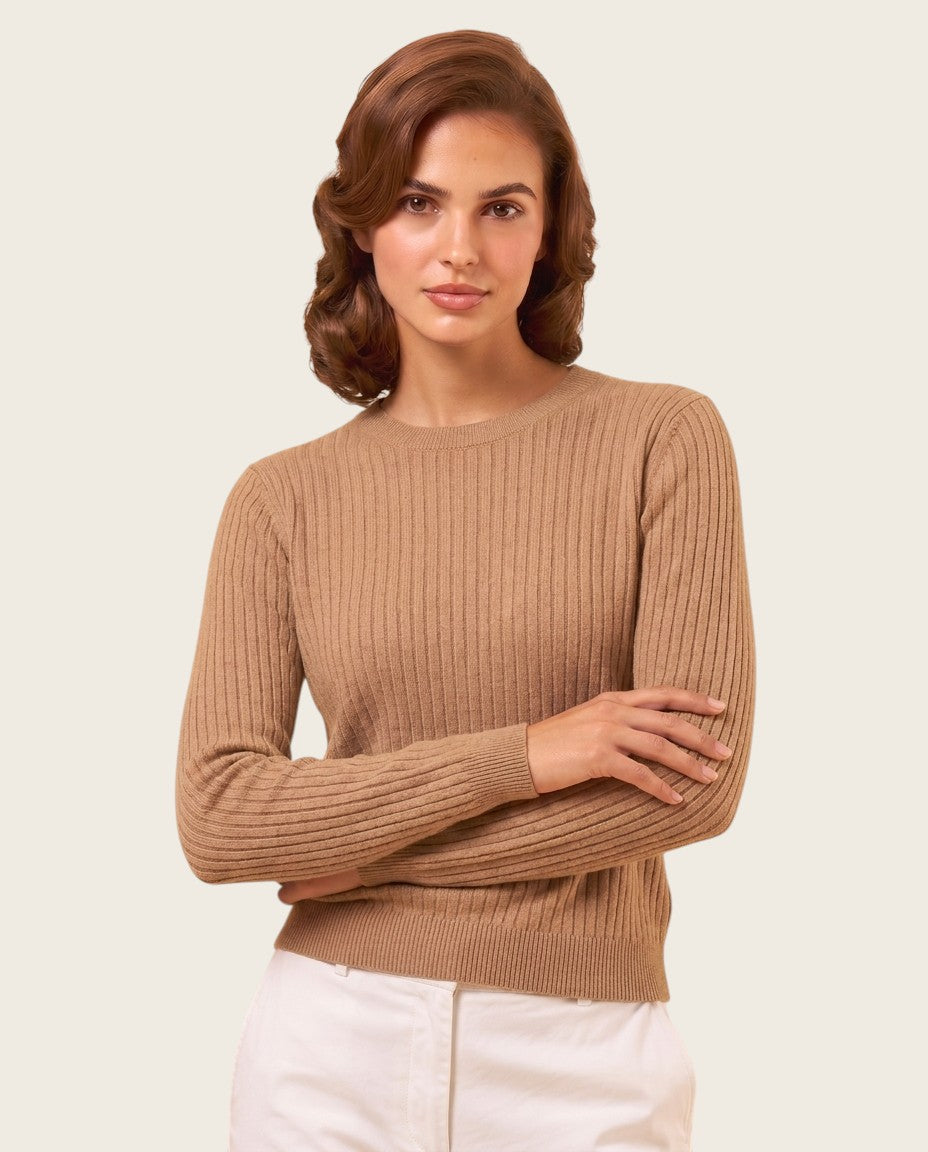 The Pellinore Cotton Sweater - Crew Neck