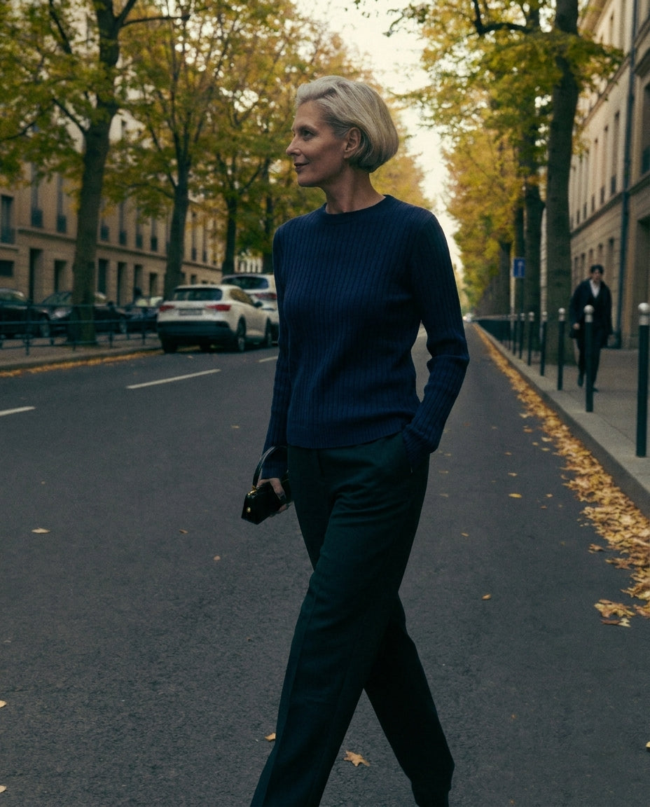 The Pellinore Cotton Sweater - Crew Neck