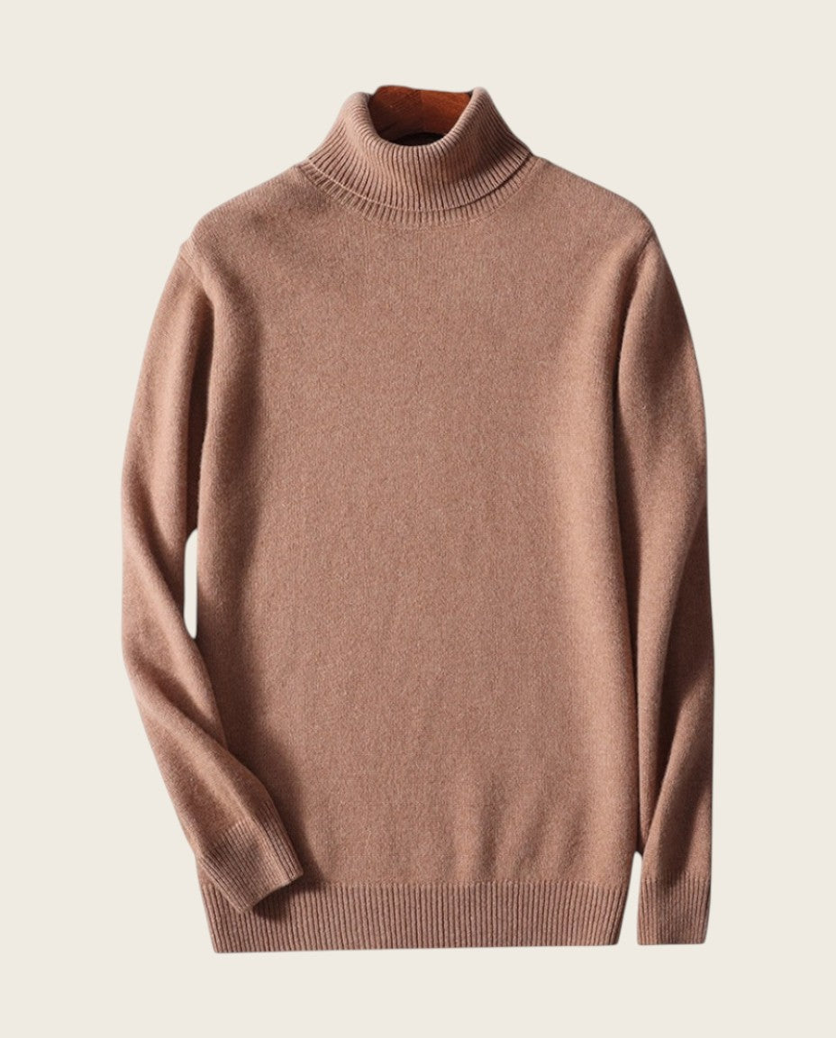 Alpine Wool Turtleneck - 100% Wool