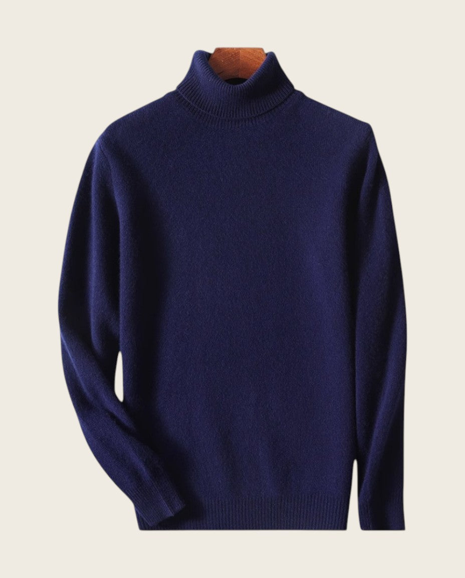 Alpine Wool Turtleneck - 100% Wool
