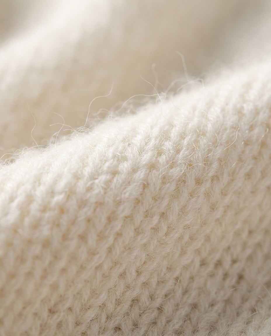 The Marchmain Wool Sweater - Mock Neck