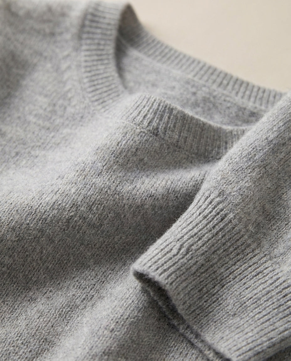 The Marchmain Wool Sweater - Mock Neck