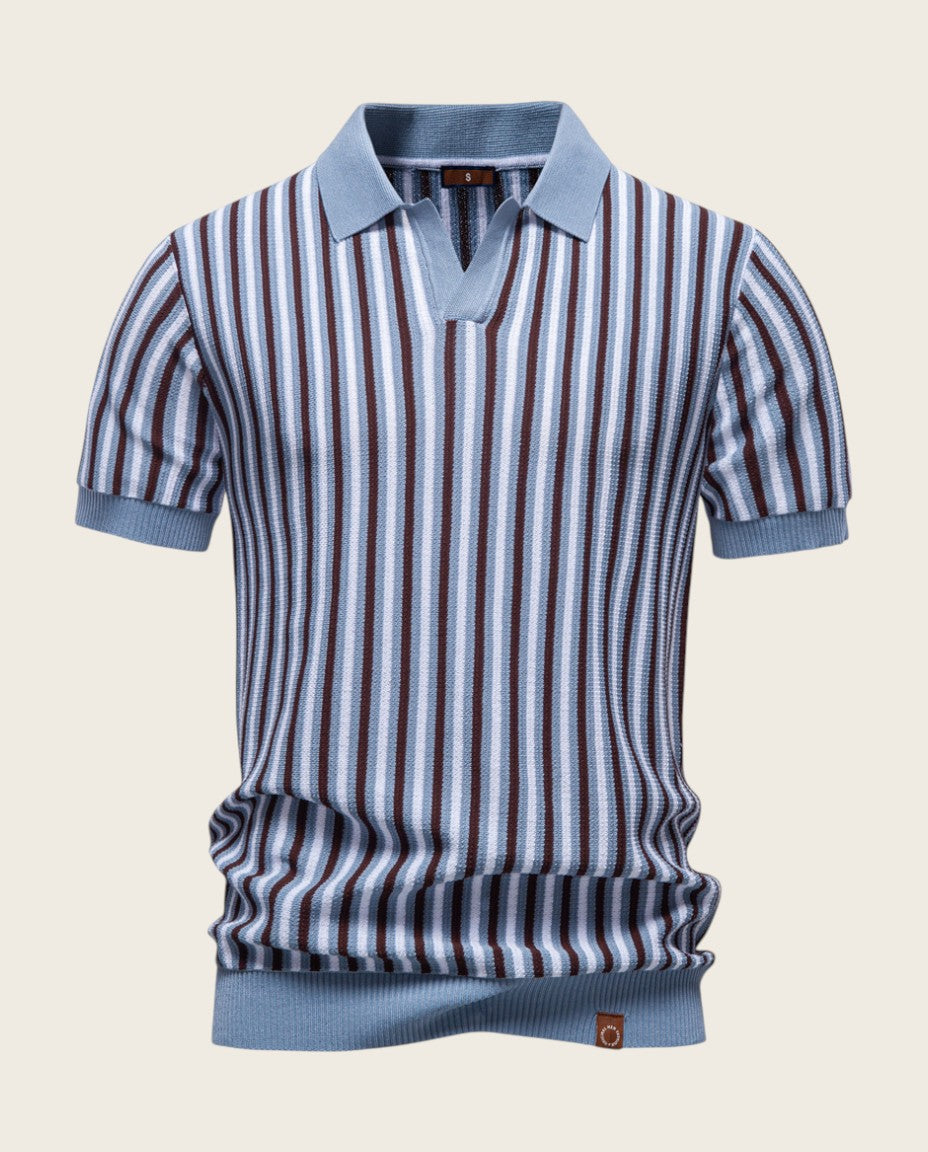 Monaco Stripe Polo