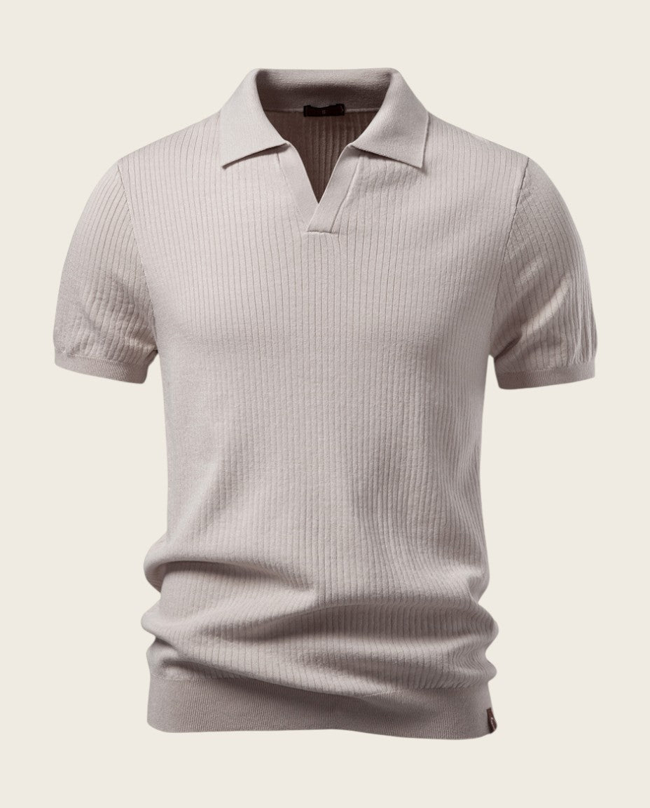 The Dover Ribbed Polo