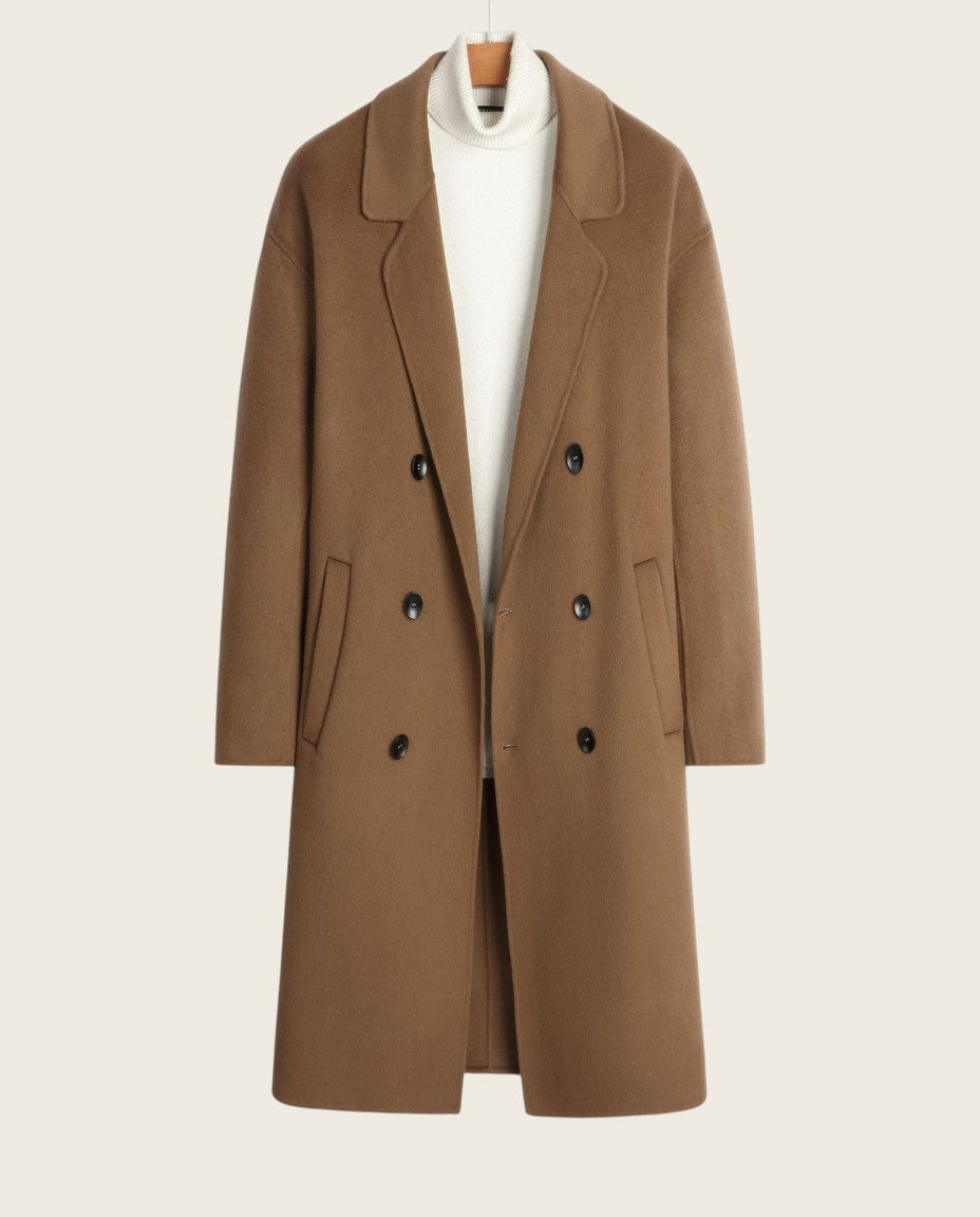 Kensington Wool Overcoat - 100% Wool