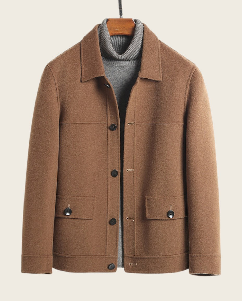 Knightsbridge Wool Coat - 100% Wool