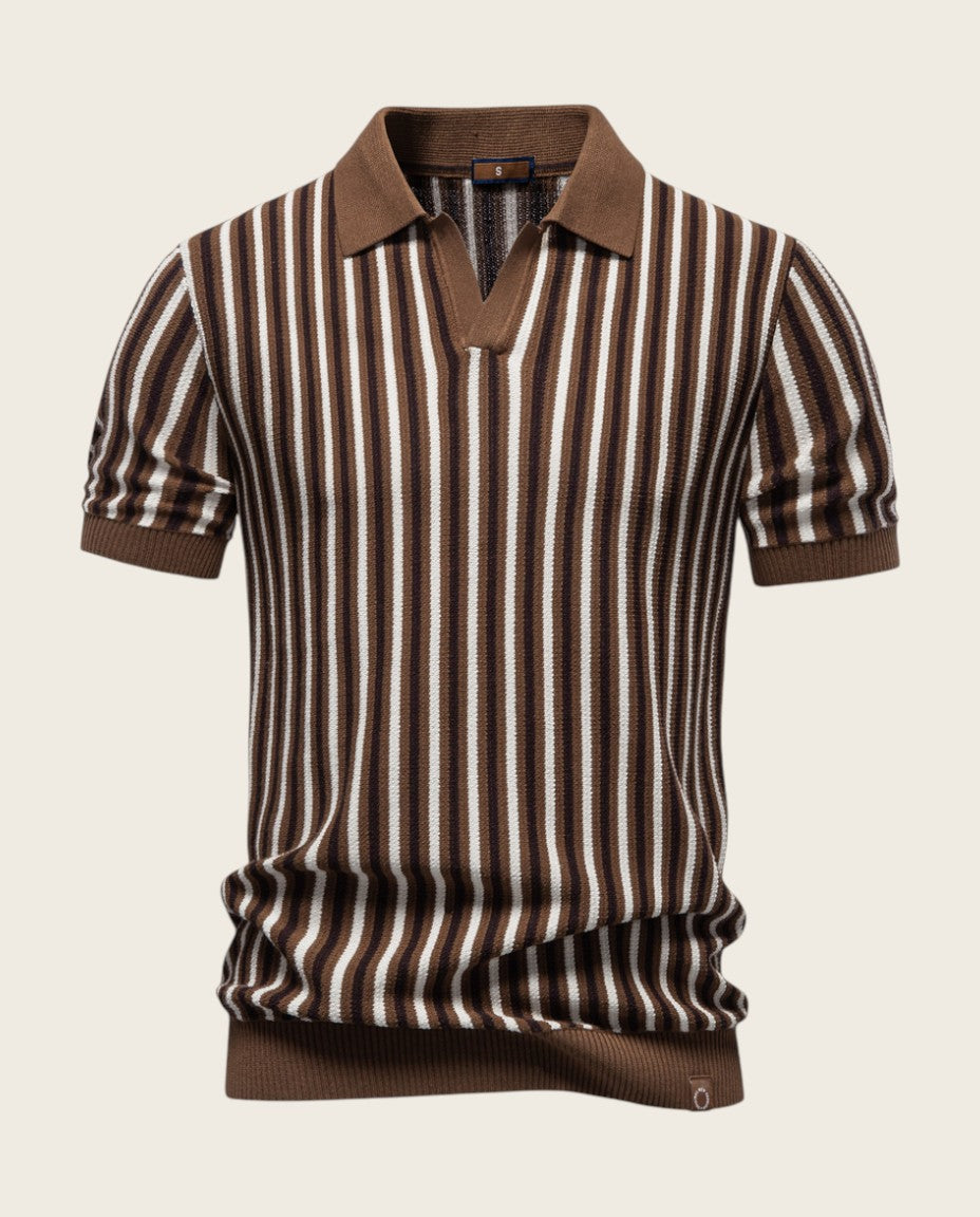Monaco Stripe Polo