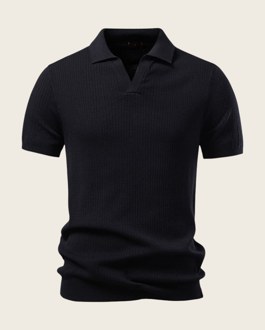 The Dover Ribbed Polo