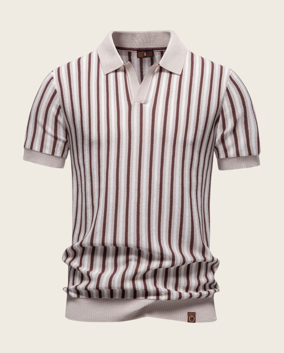 Monaco Stripe Polo