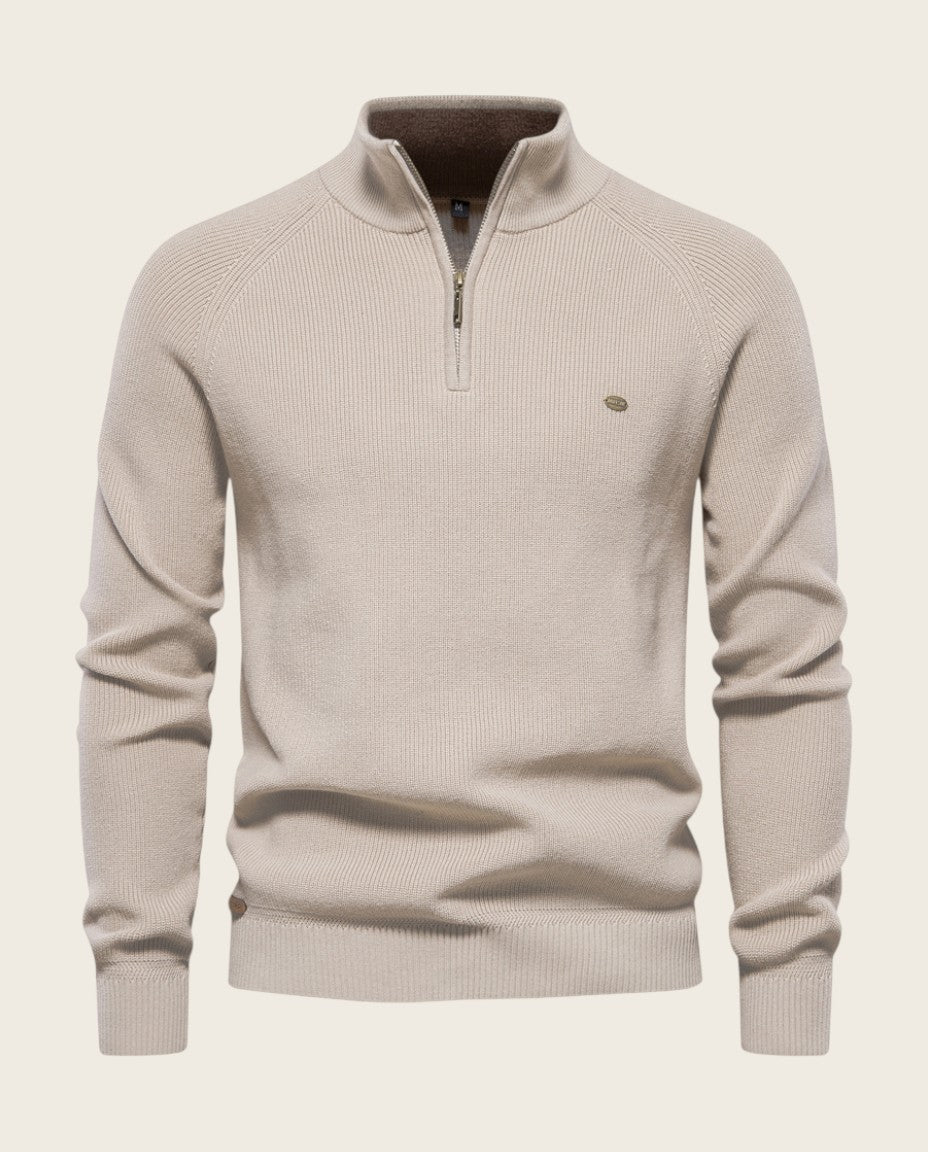 The Thornbury Zip Sweater