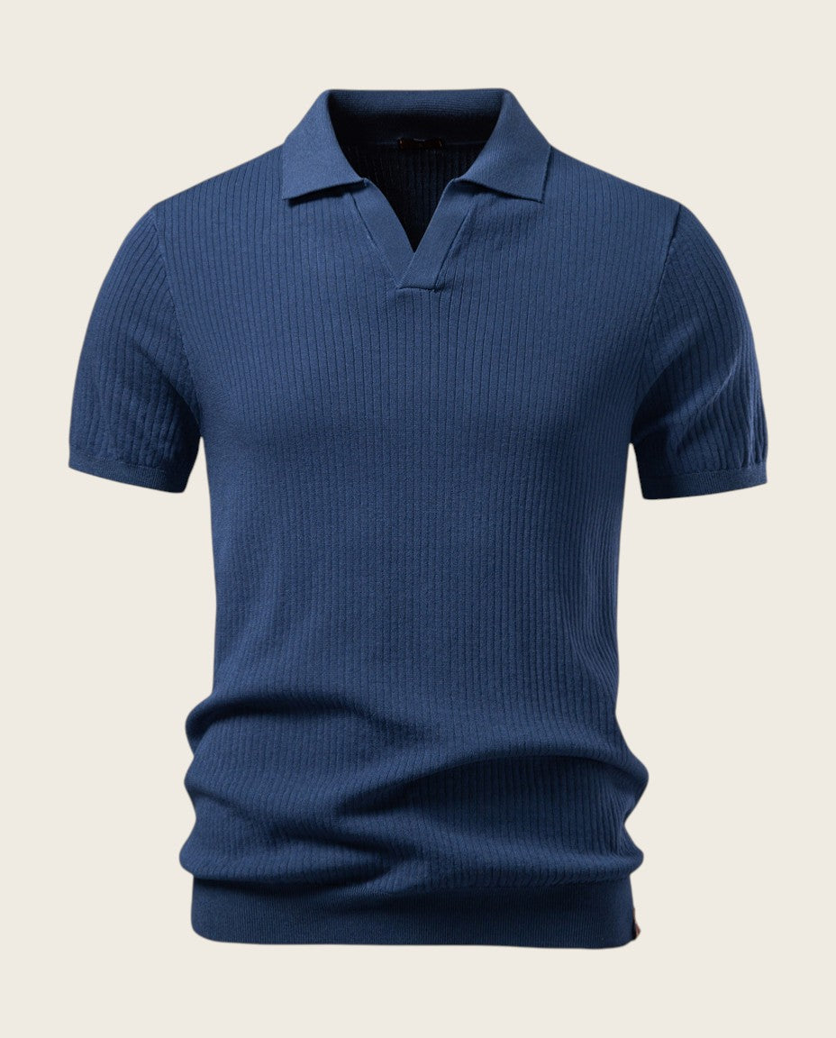 The Dover Ribbed Polo