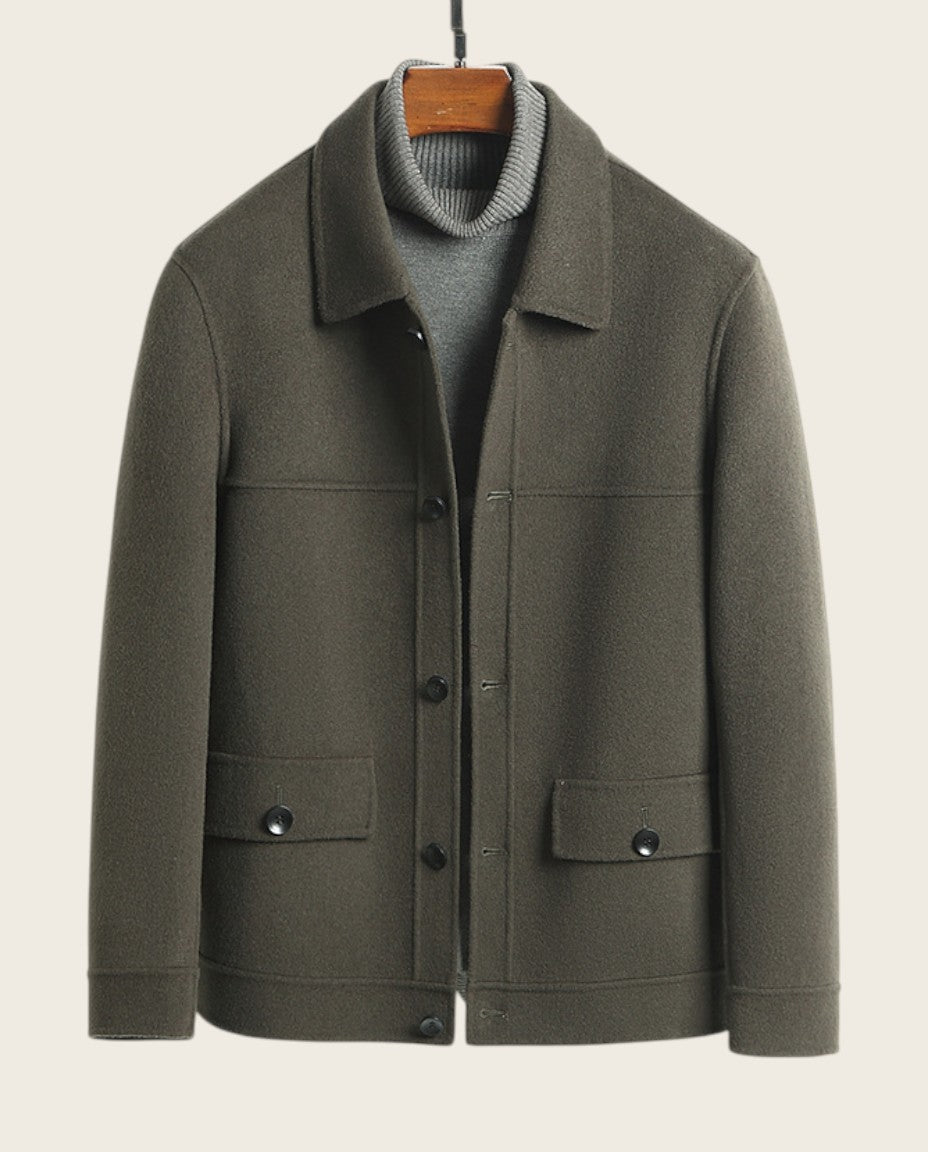 Knightsbridge Wool Coat - 100% Wool
