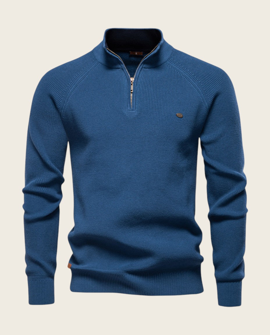 The Thornbury Zip Sweater
