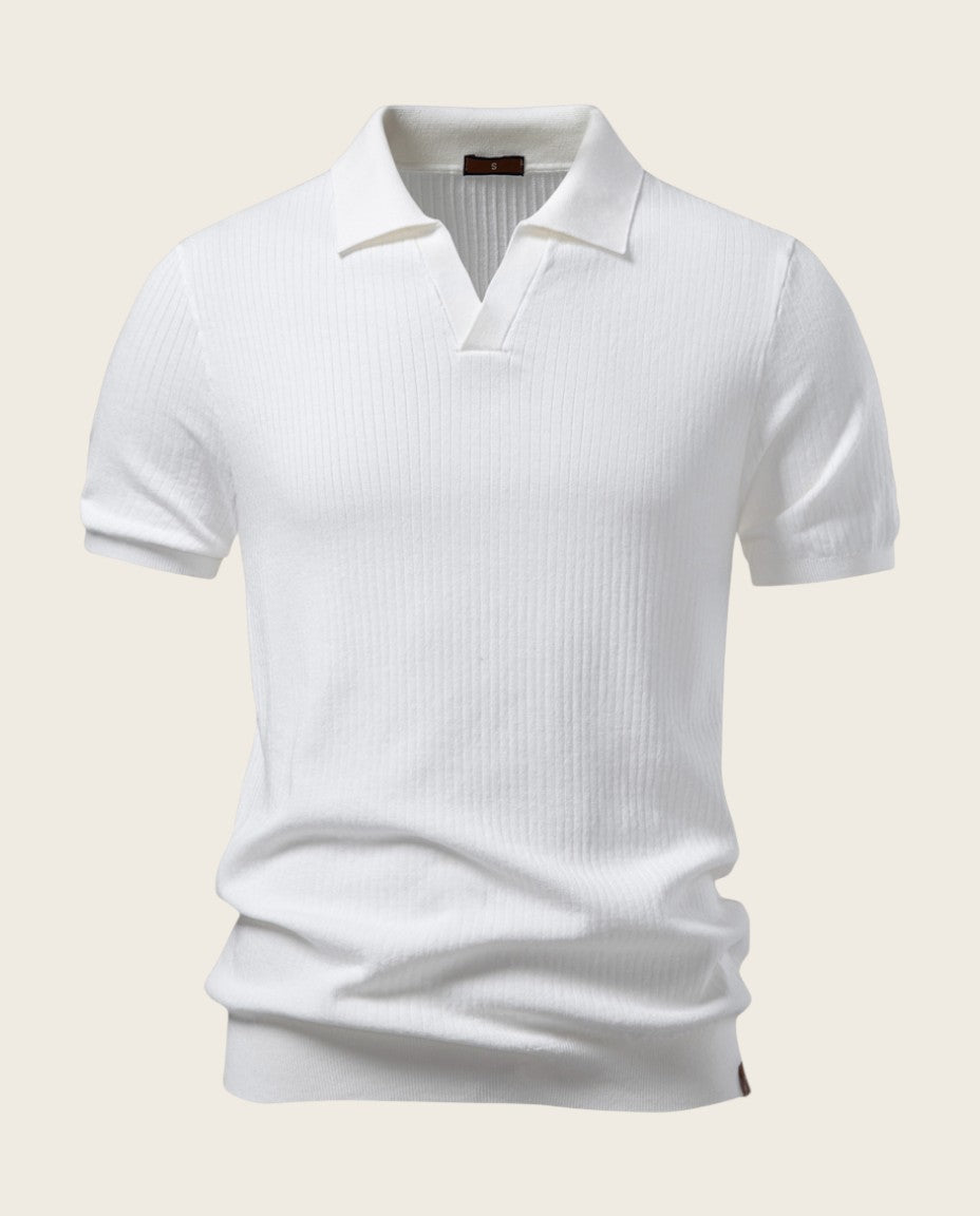 The Dover Ribbed Polo