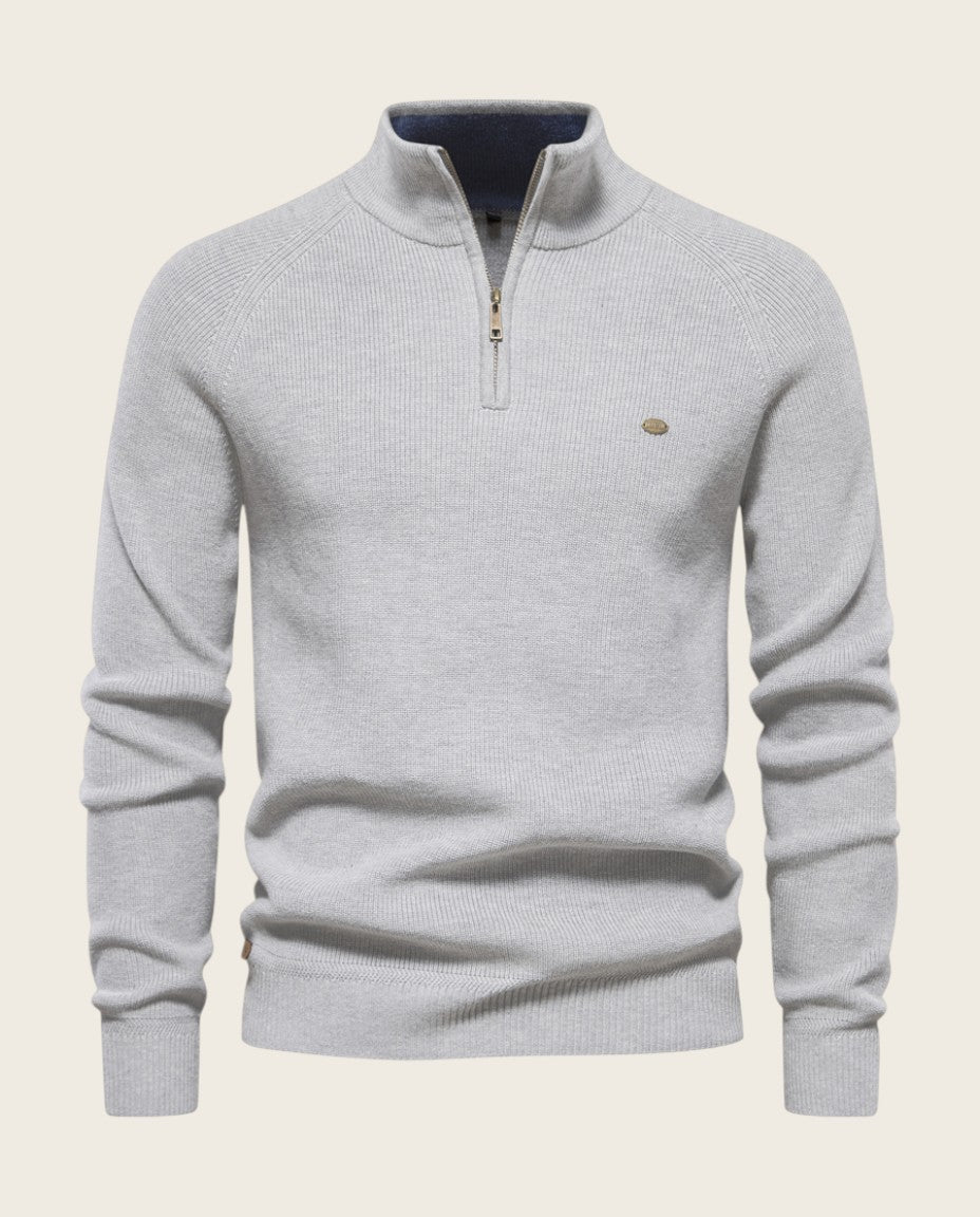 The Thornbury Zip Sweater
