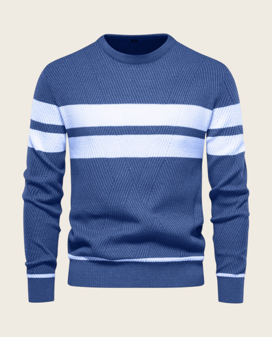 The Kingsley Striped Crew Neck