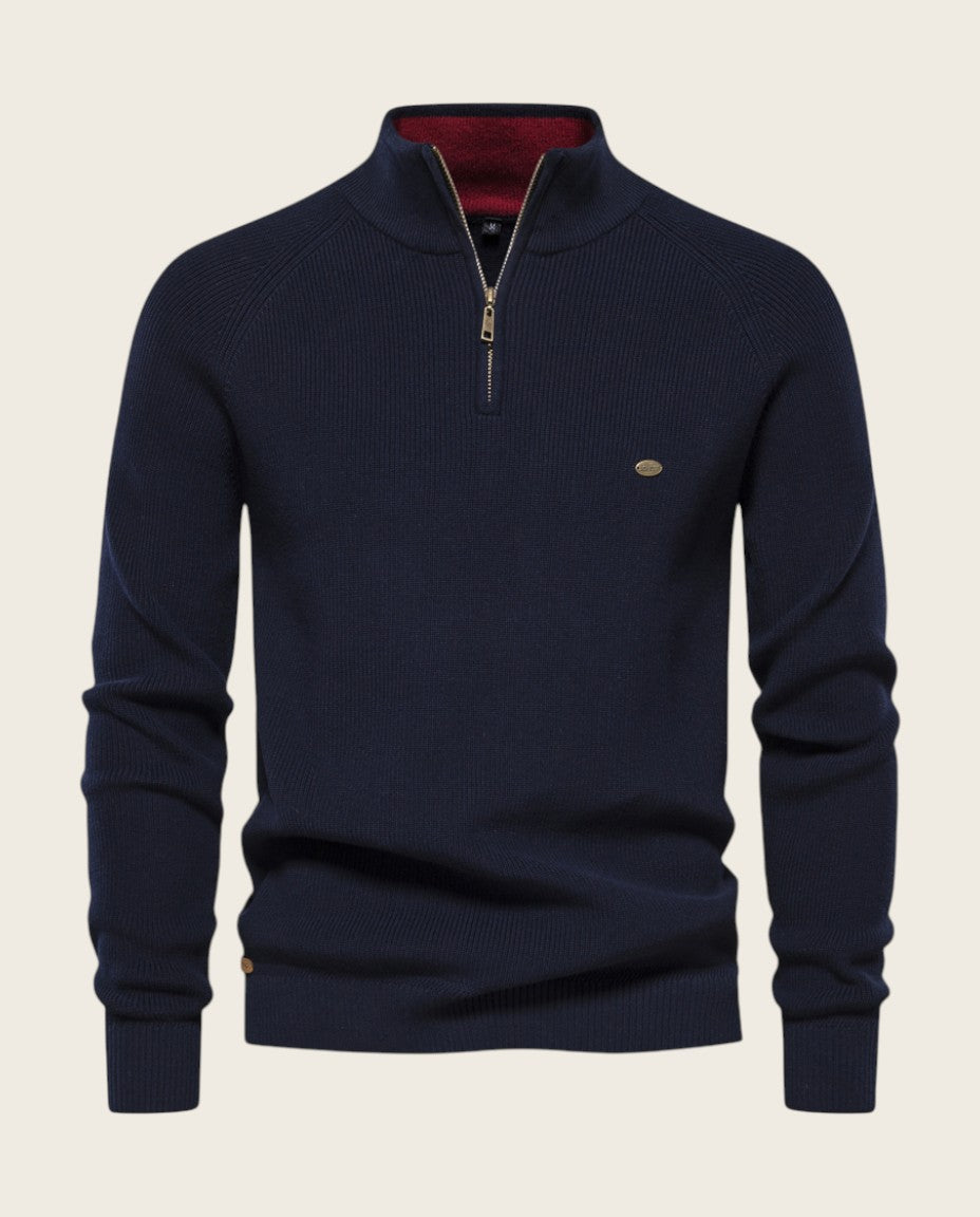 The Thornbury Zip Sweater