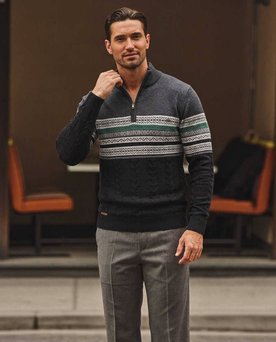 The Braemar Fair Isle Sweater