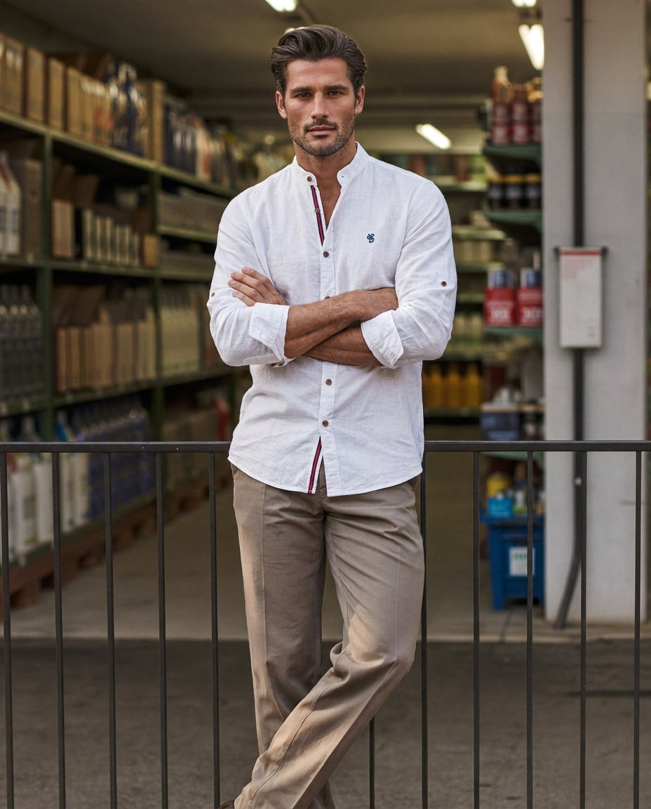 The Halstead Shirt, 100% Cotton