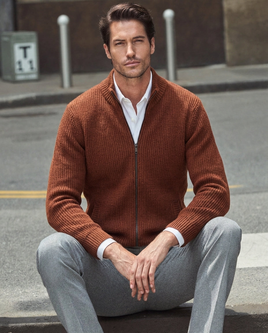 The Ashdown Cardigan - Wool
