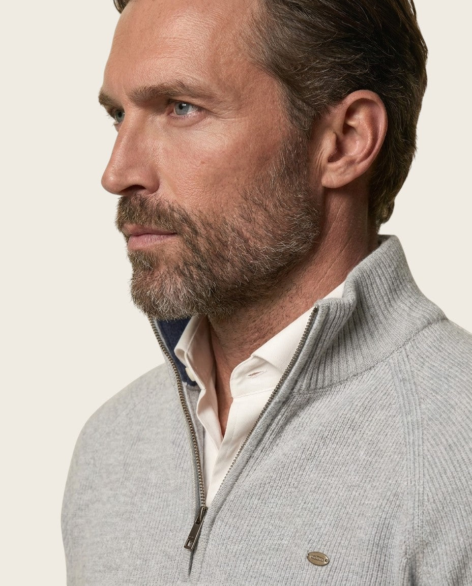 The Thornbury Zip Sweater