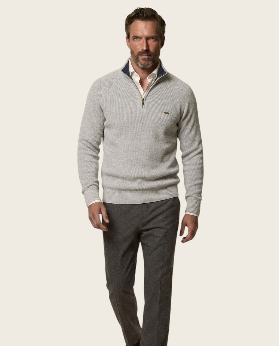 The Thornbury Zip Sweater