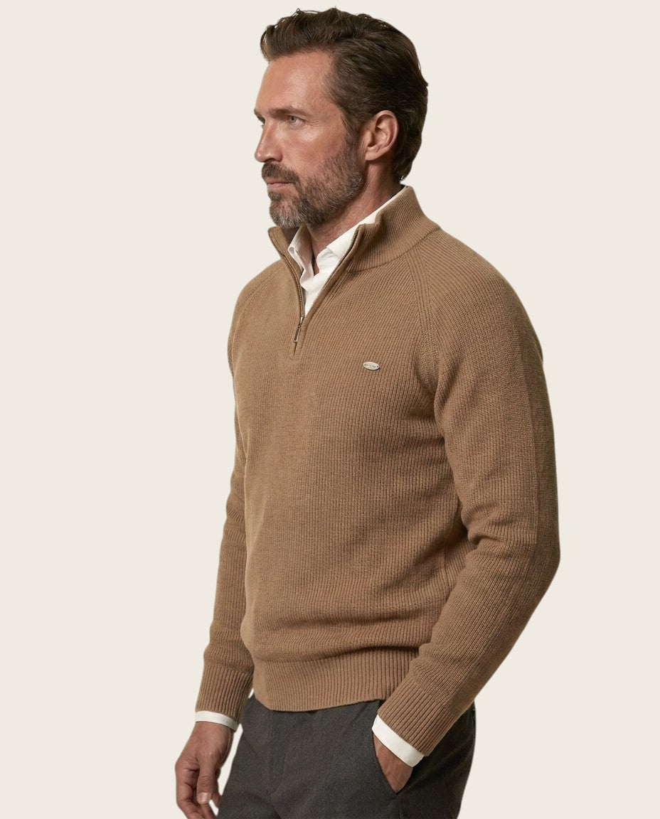 The Thornbury Zip Sweater