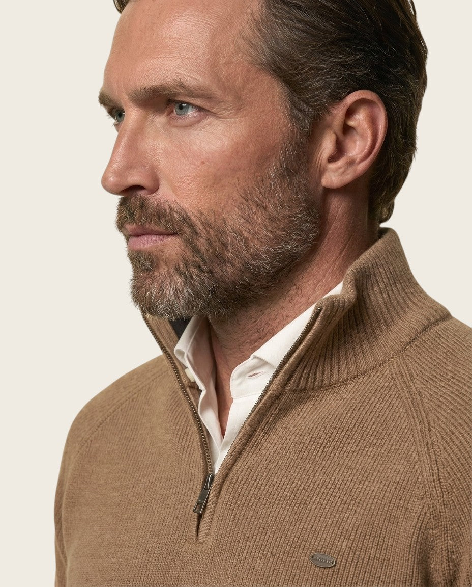 The Thornbury Zip Sweater