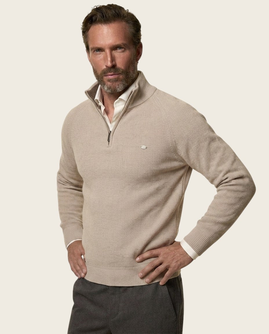 The Thornbury Zip Sweater