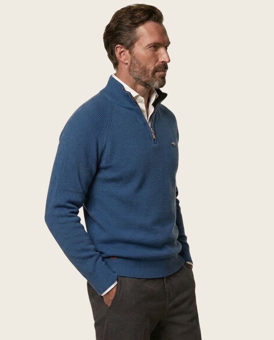 The Thornbury Zip Sweater