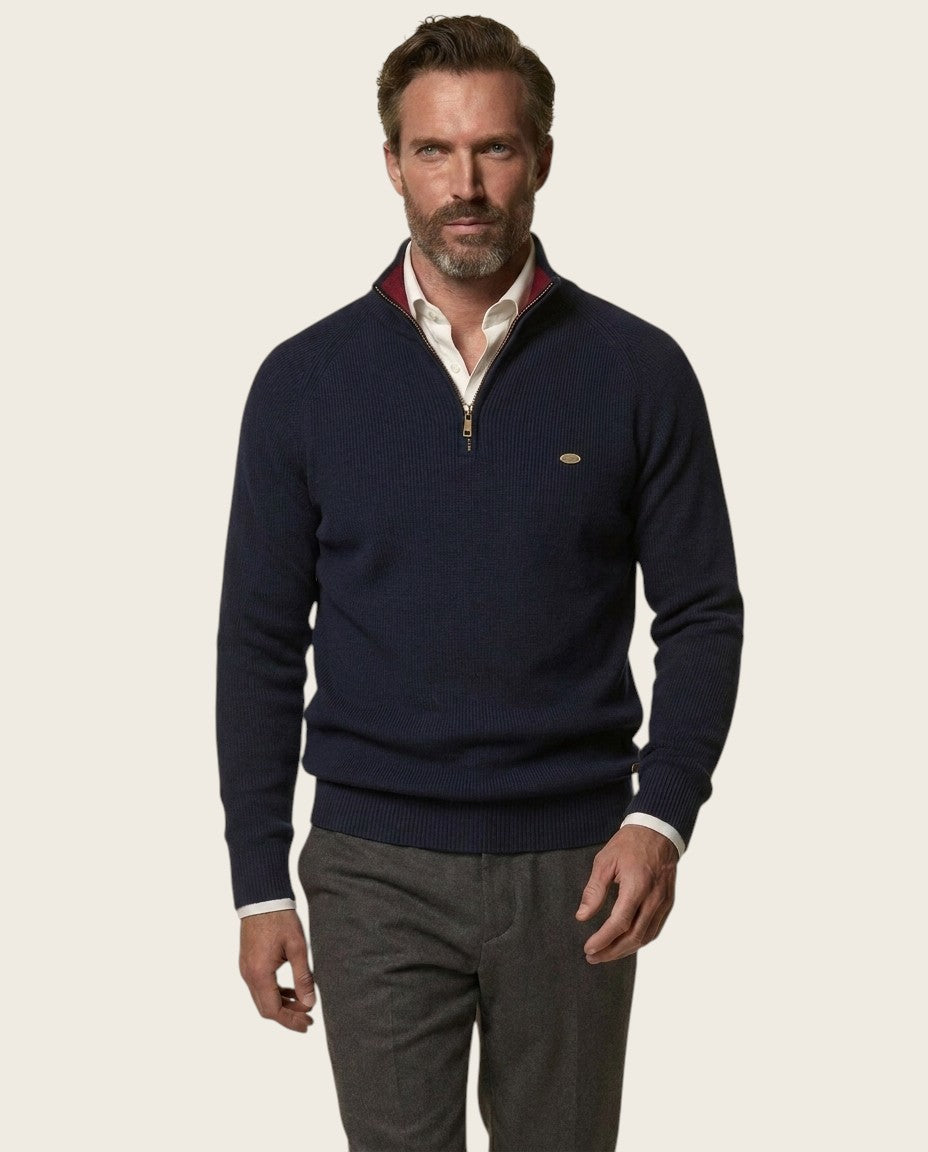 The Thornbury Zip Sweater