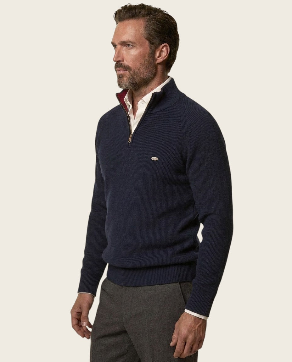 The Thornbury Zip Sweater