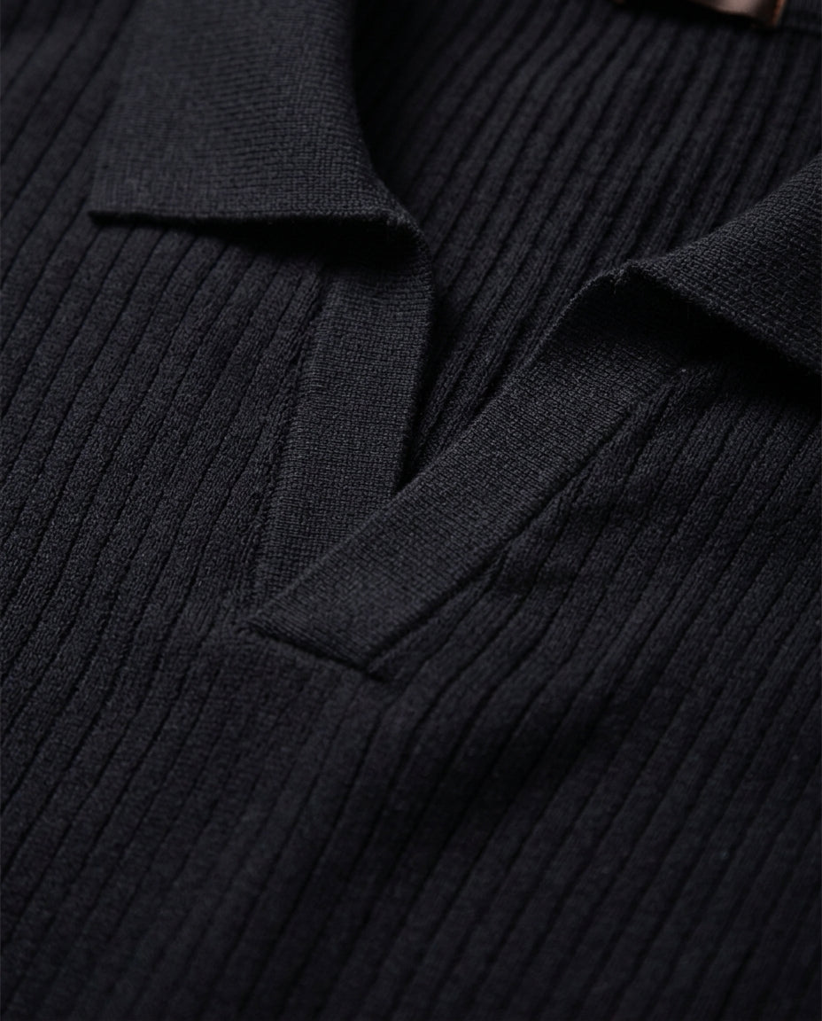 The Dover Ribbed Polo