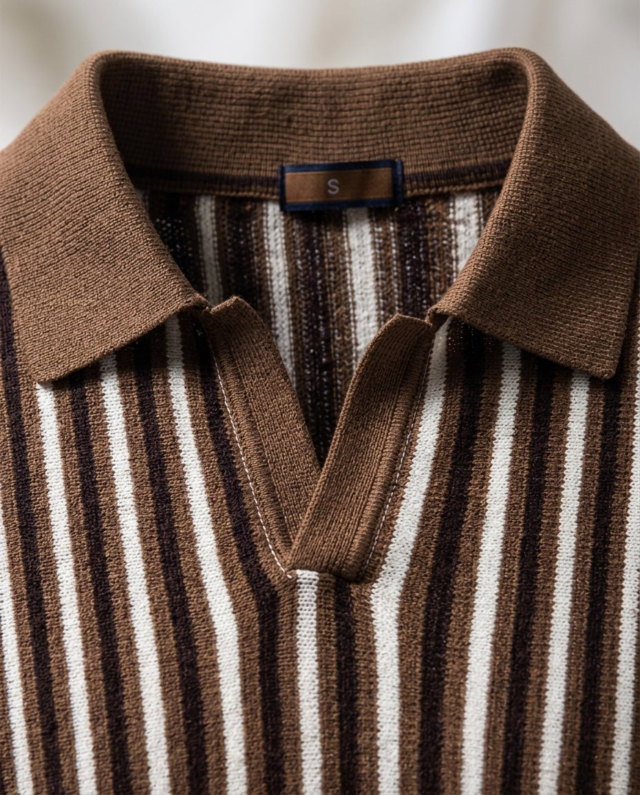 Monaco Stripe Polo