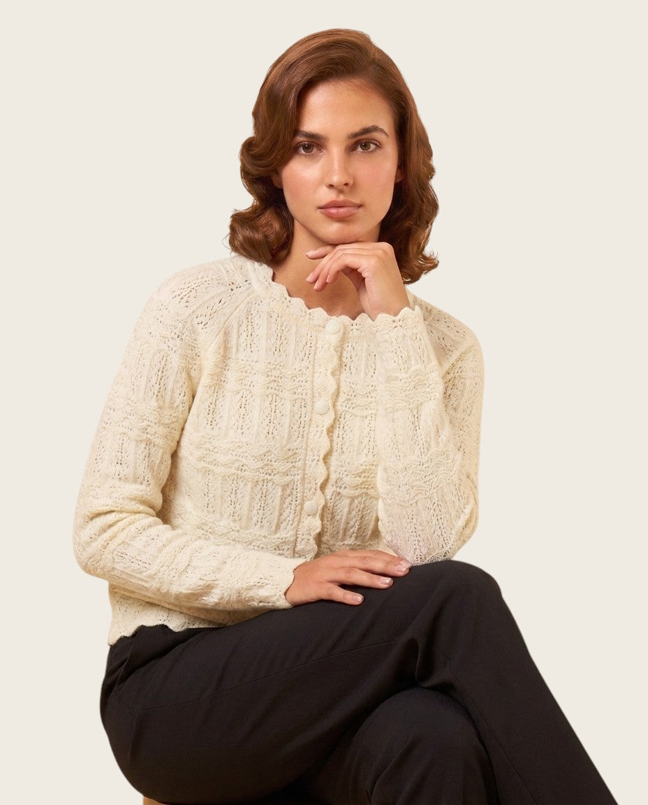 The Marlowe Cotton Cardigan