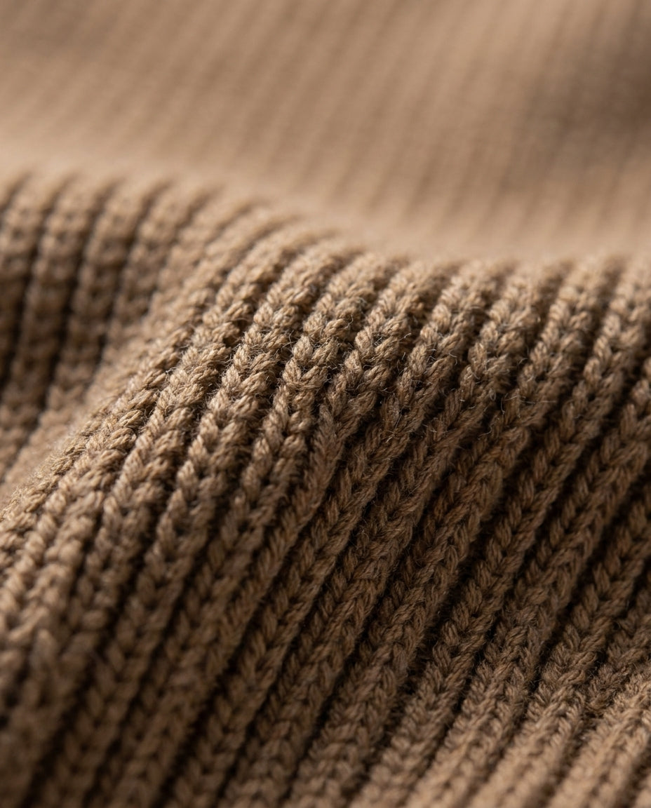 The Thornbury Zip Cotton Sweater