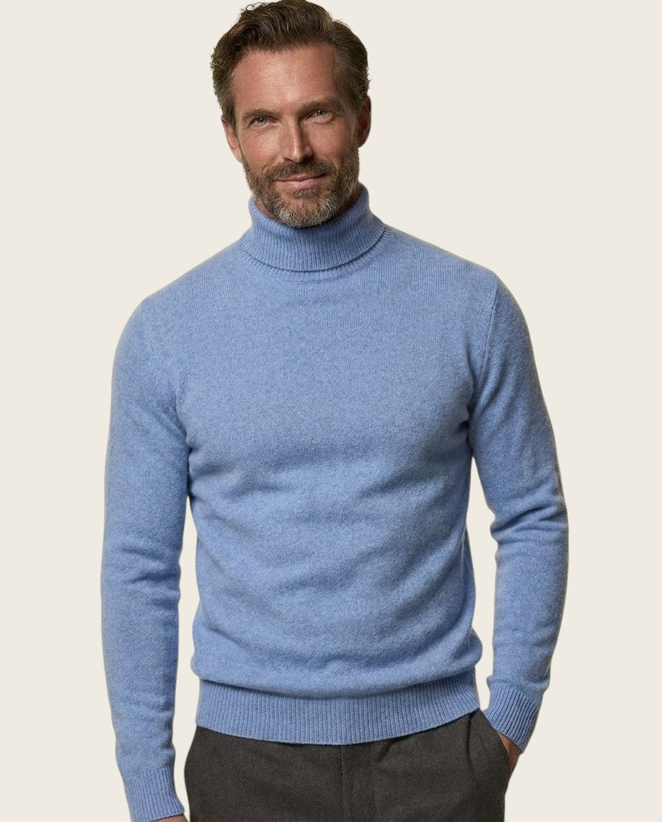 Alpine Wool Turtleneck - 100% Wool