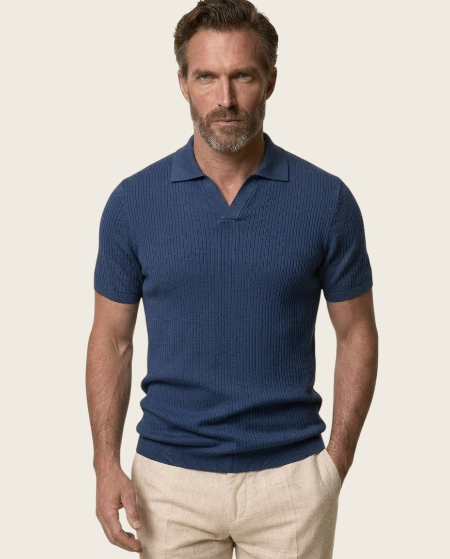 The Dover Ribbed Polo