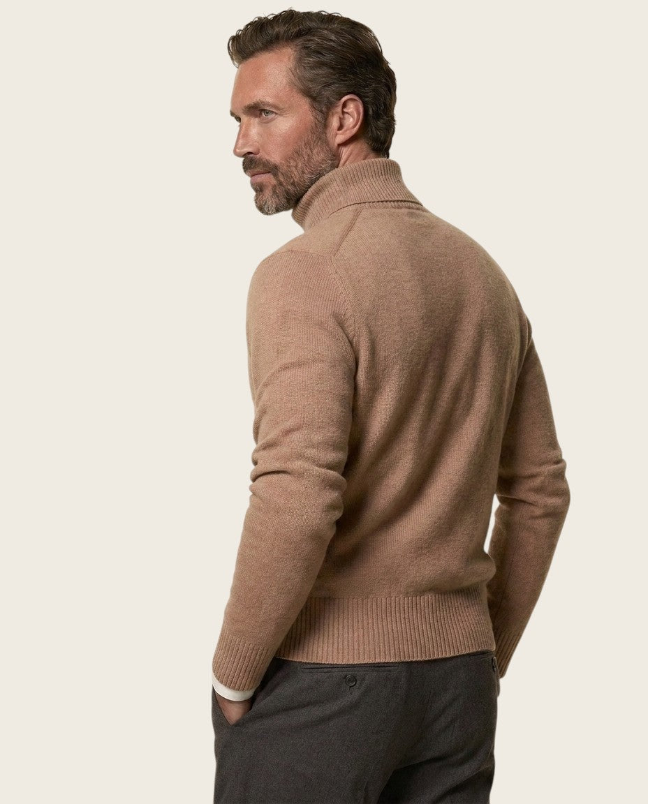Alpine Wool Turtleneck - 100% Wool