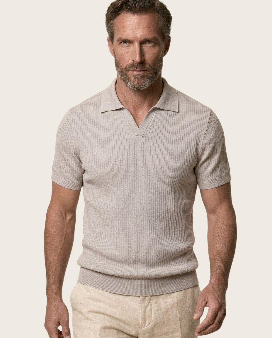 The Dover Ribbed Polo