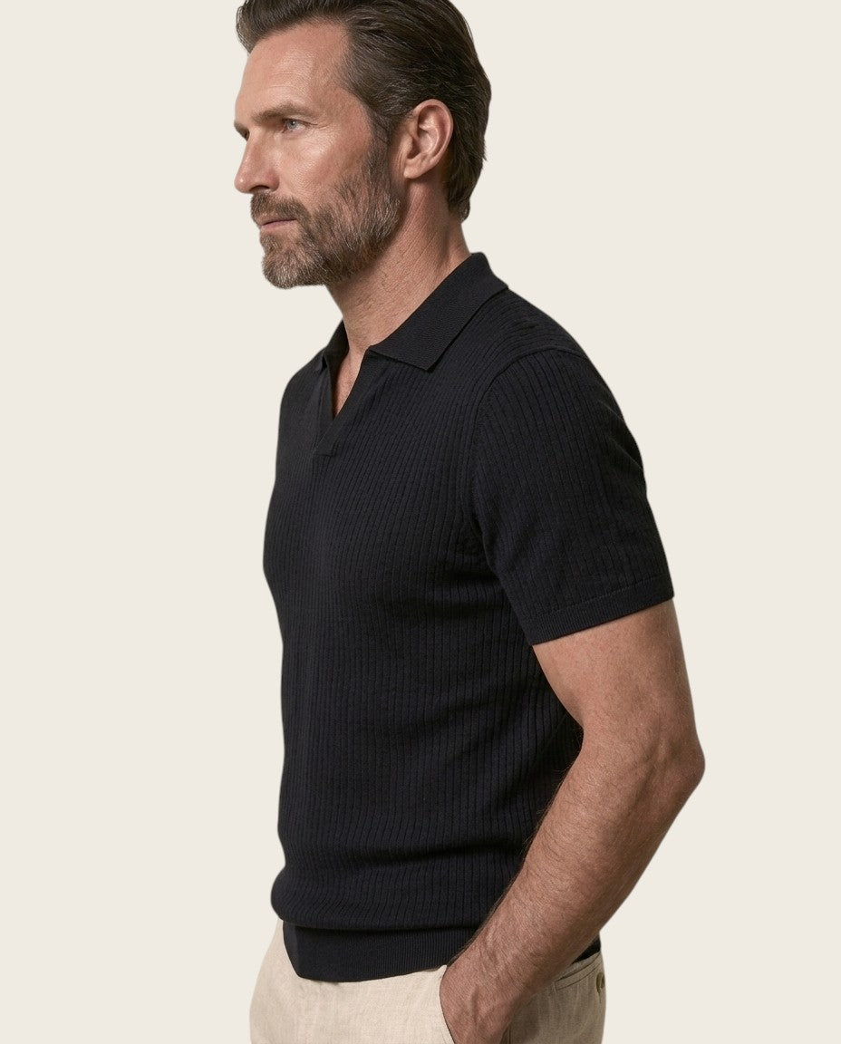 The Dover Ribbed Polo